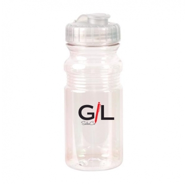 20oz Translucent Sport Bottle With Snap Cap ( 100-Pack )