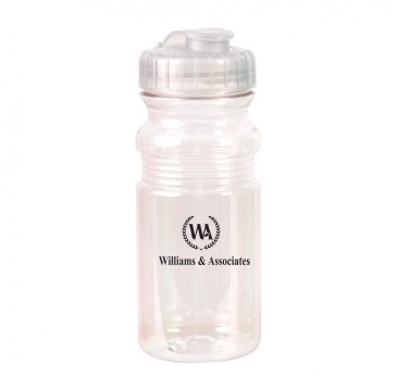 20oz Translucent Sport Bottle With Snap Cap ( 100-Pack )