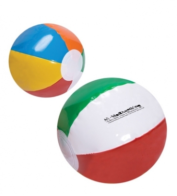 6" Multicolored Beach Ball ( 250-Pack )