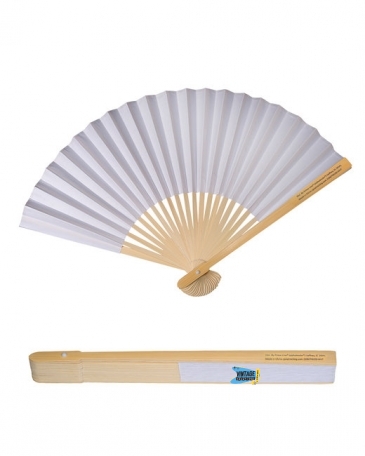 Prime Line Bamboo Folding Handheld Fan ( 250-Pack )