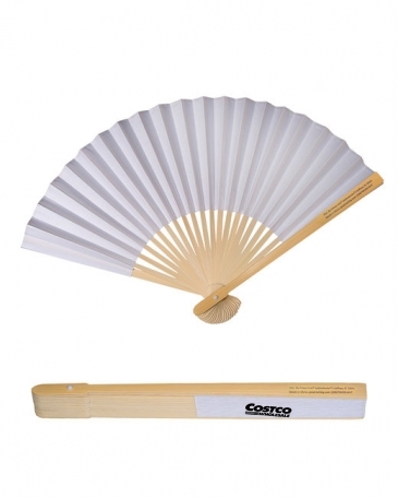 Prime Line Bamboo Folding Handheld Fan ( 250-Pack )