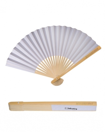 Prime Line Bamboo Folding Handheld Fan ( 250-Pack )