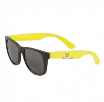 Two-Tone Matte Sunglasses