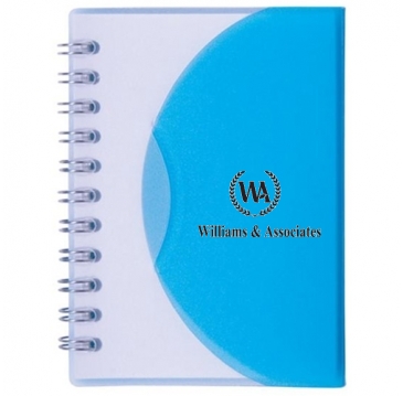 Curve Small Spiral Notebook 3.25" X 4.25" ( 200-Pack )