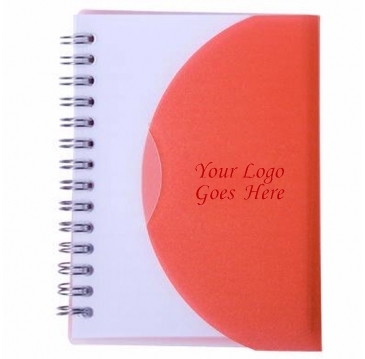 Medium Spiral Curve Notebook