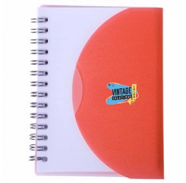 Medium Spiral Curve Notebook