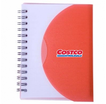 Medium Spiral Curve Notebook