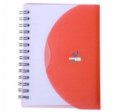 Medium Spiral Curve Notebook