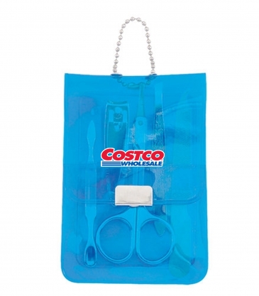 Translucent 5-Piece Manicure Pouch