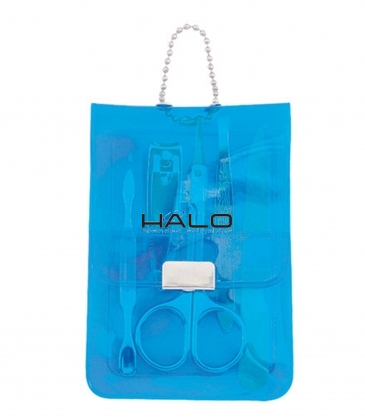 Translucent 5-Piece Manicure Pouch