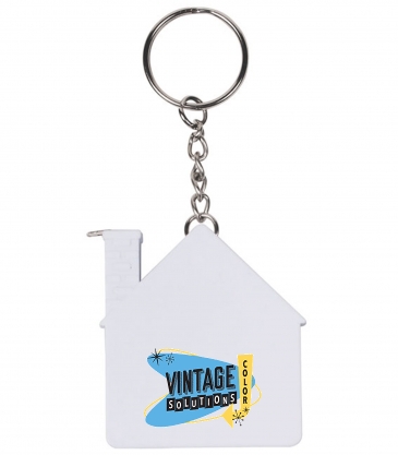 House Tape Measure Key Chain 3' ( 250-Pack )