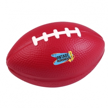 Small Football Stress Reliever 3"
