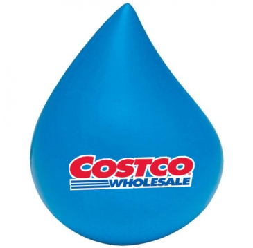 Blue Water Drop Stress Reliever
