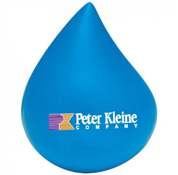 Blue Water Drop Stress Reliever