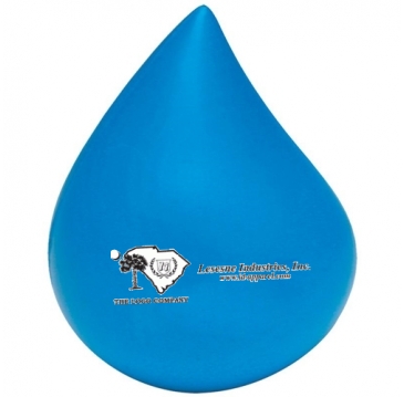Blue Water Drop Stress Reliever