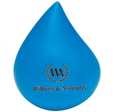 Blue Water Drop Stress Reliever