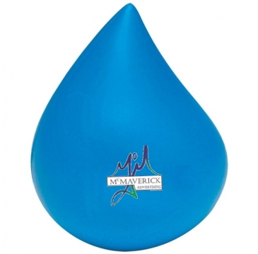 Blue Water Drop Stress Reliever
