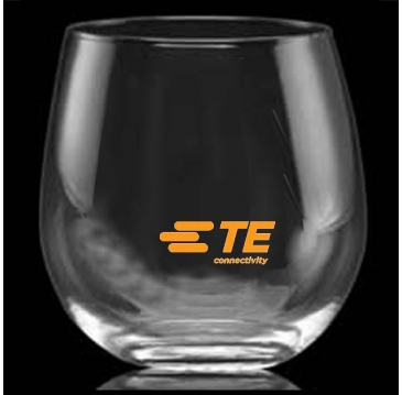 16.75 oz. Stemless Red Wine Glass - Deep Etched