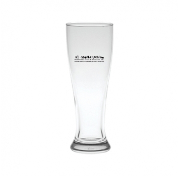 16 oz. Pilsner Glass - Deep Etched
