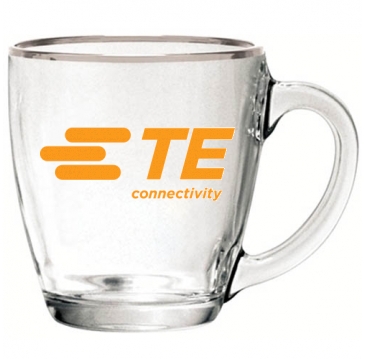 16 oz. Glass Bistro Coffee Mug