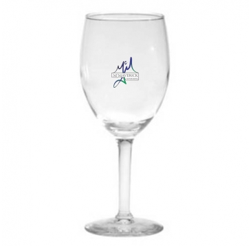 8 oz. Wine Glass - Deep Etched