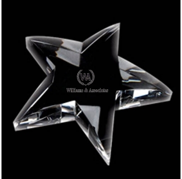 Radiant Star Paperweight