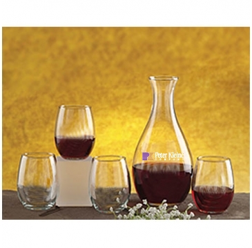 Carafe Gift Set - Deep Etched