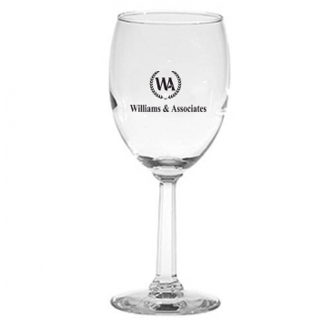 8 oz. Napa Valley Wine - Deep Etched