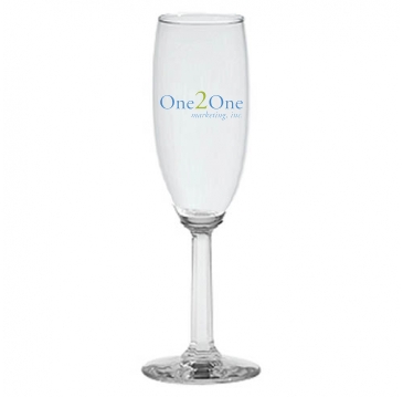 6 oz. Napa Valley Flute - Deep Etched
