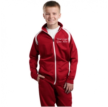 Sport-Tek®  Youth Tricot Track Jacket