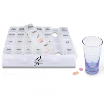 24/7 Medicine Tray Organizer