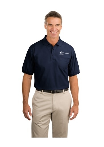 Port Authority Silk Touch Pique Knit Sport Shirt With Pocket