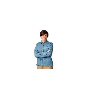 Ladies Long Sleeve Denium Shirt