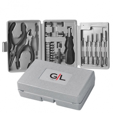 25 Piece Tri Fold Tool Kit