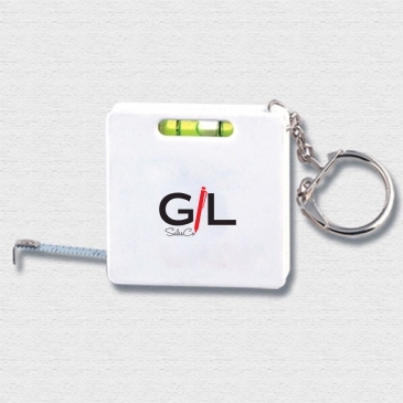 Tape Measure Level Keychain