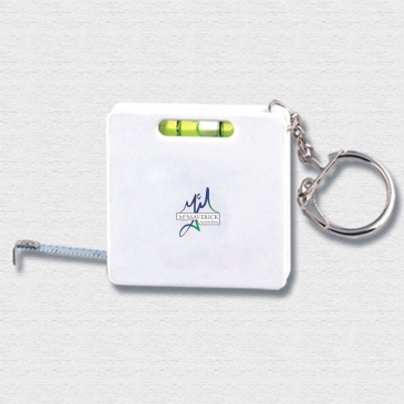 Tape Measure Level Keychain