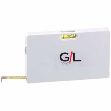 Business Card Tape Measure With Level