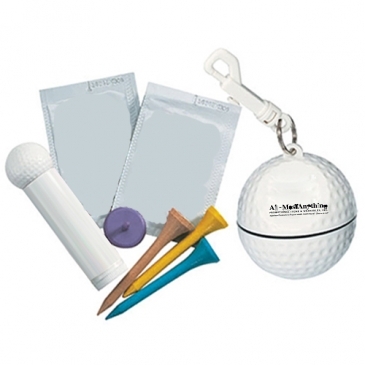 Golf Ball PRO-Golfer's Kit With Hook/Clip
