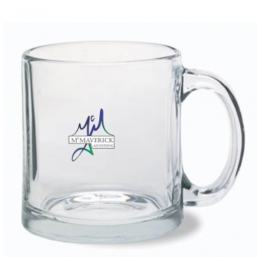 Glass 13 oz Mug