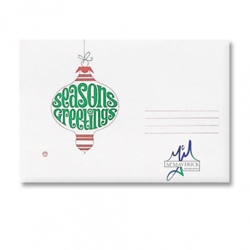 4X6 Seasons Greetings Envelope