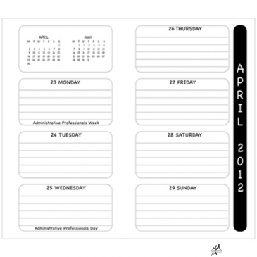 Refill-- Academic Weekly (Aw)