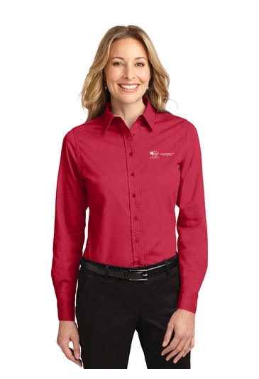 Ladies LONG SLEEVE DRESS SHIRT OPTION 1