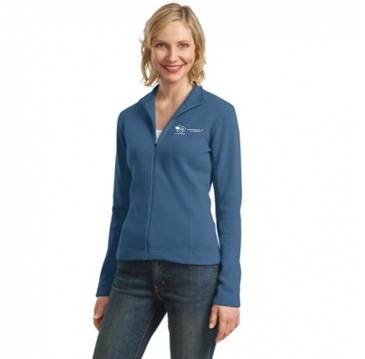Port Authority - Ladies Flatback Rib Full Zip Jacket