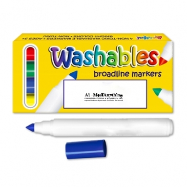 Washable Marker Box - USA Made - 4 ct