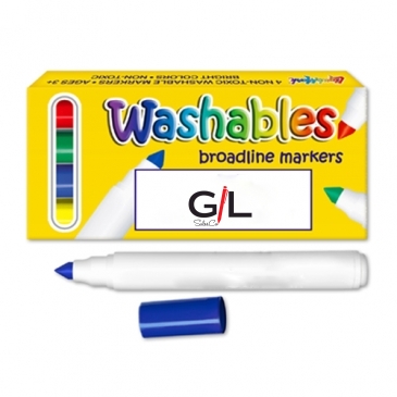 Washable Marker Box - USA Made - 4 ct