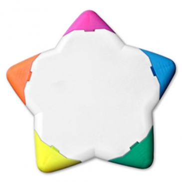 Star-Lighter™ - 5 Color Star Shaped Highlighter