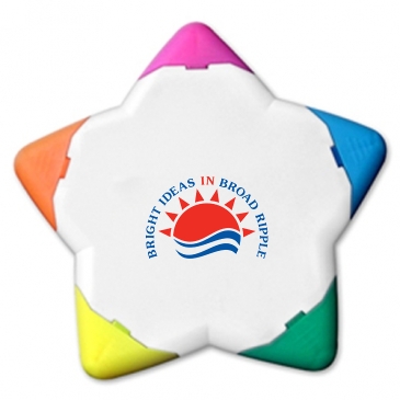Star-Lighter™ - 5 Color Star Shaped Highlighter