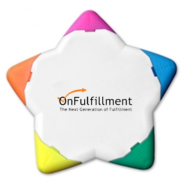 Star-Lighter™ - 5 Color Star Shaped Highlighter