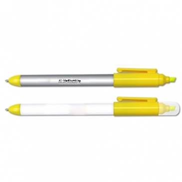 Double Up® - Double Ended Highlighter & Pen Combo
