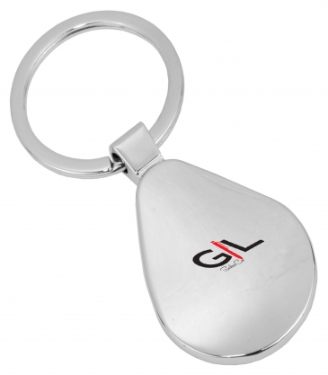 Economy Laser Engraved Metal Keyholder